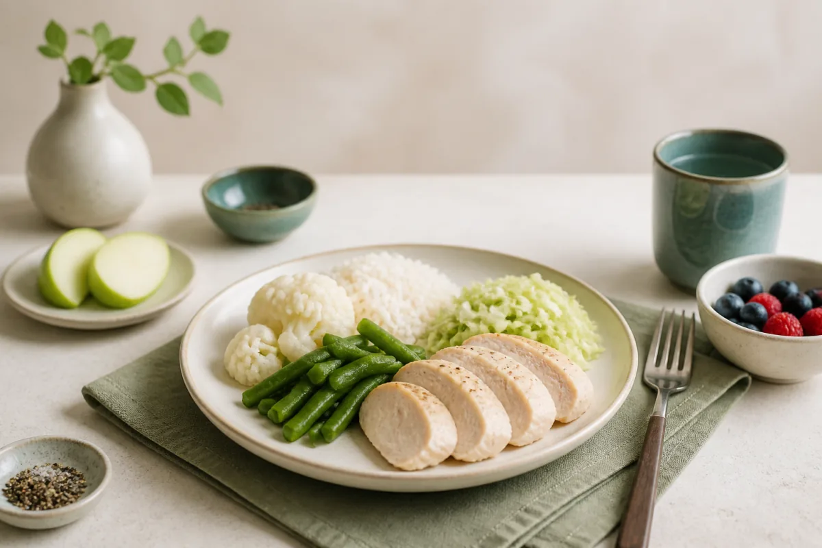Renal Diet Hero Chicken Rice Produce.
