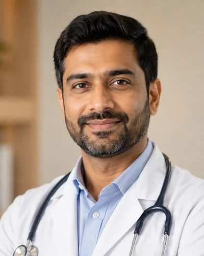 Dr. Saad M. Asad, MD, MSPH, physician on the Nidari team.